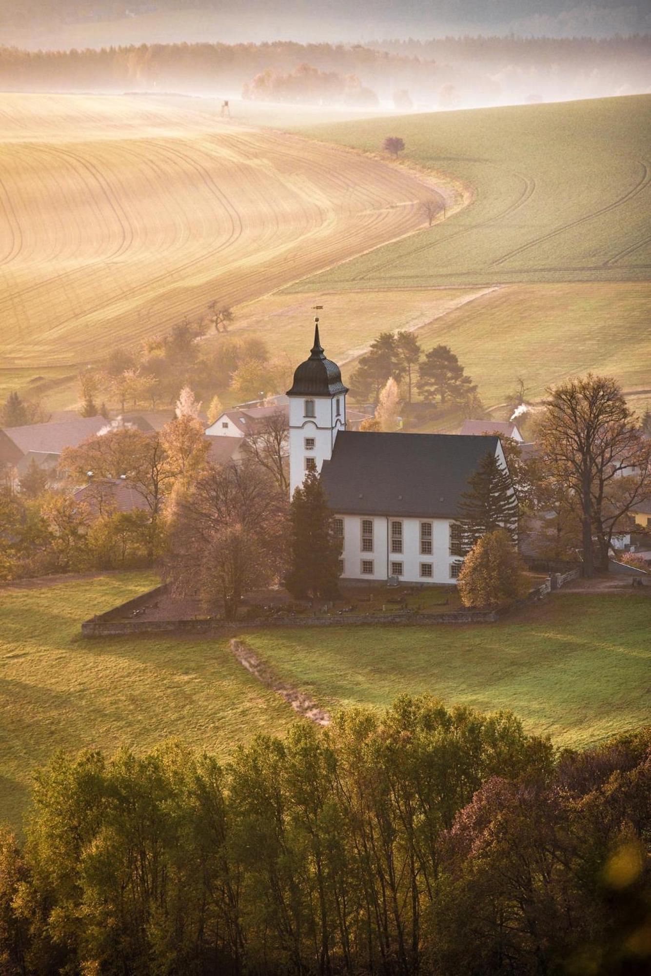 Ferienwohnung "Am Kirchsteig" Estância Termal de Gohrisch Quarto foto