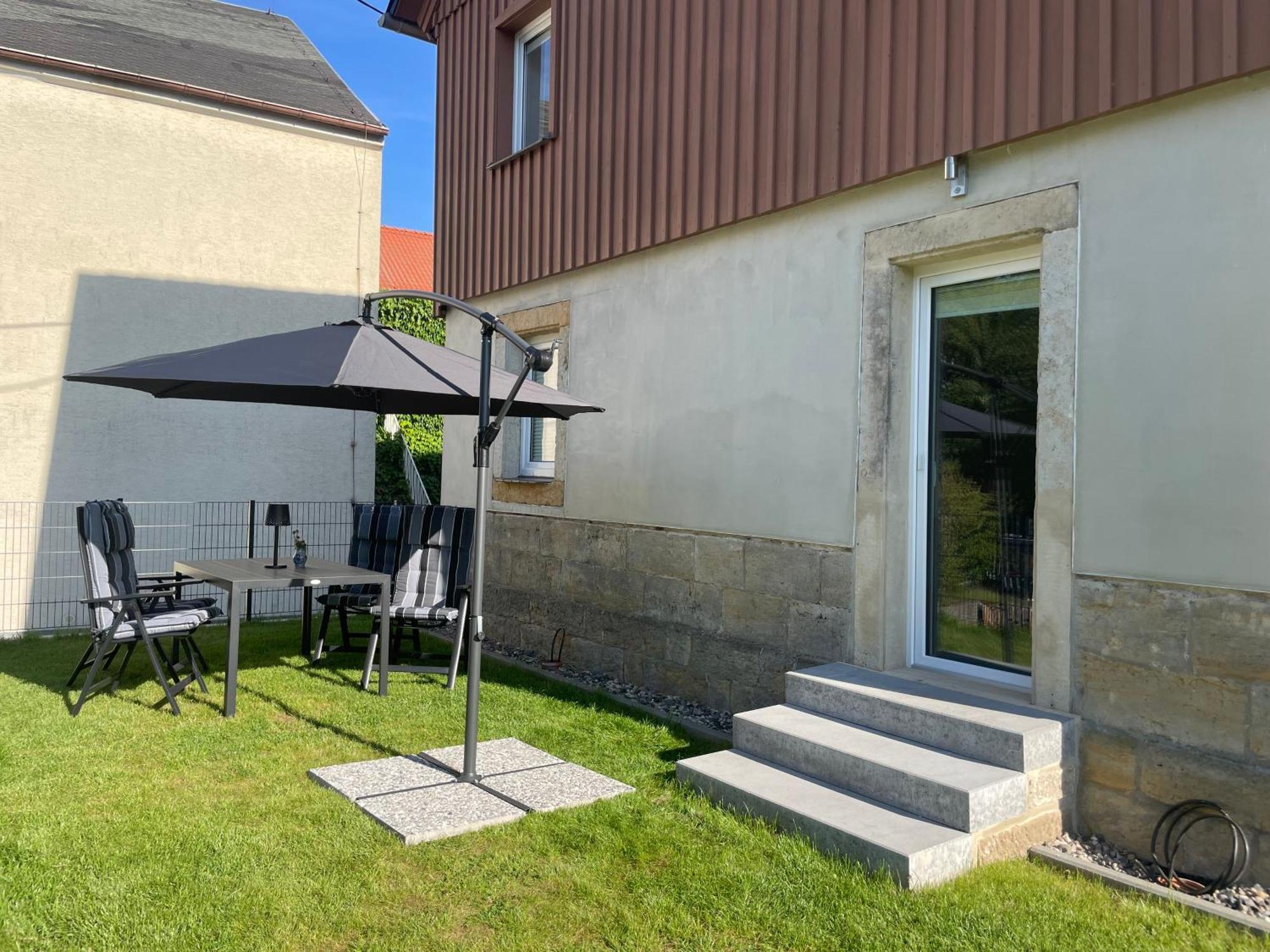 Ferienwohnung "Am Kirchsteig" Estância Termal de Gohrisch Exterior foto