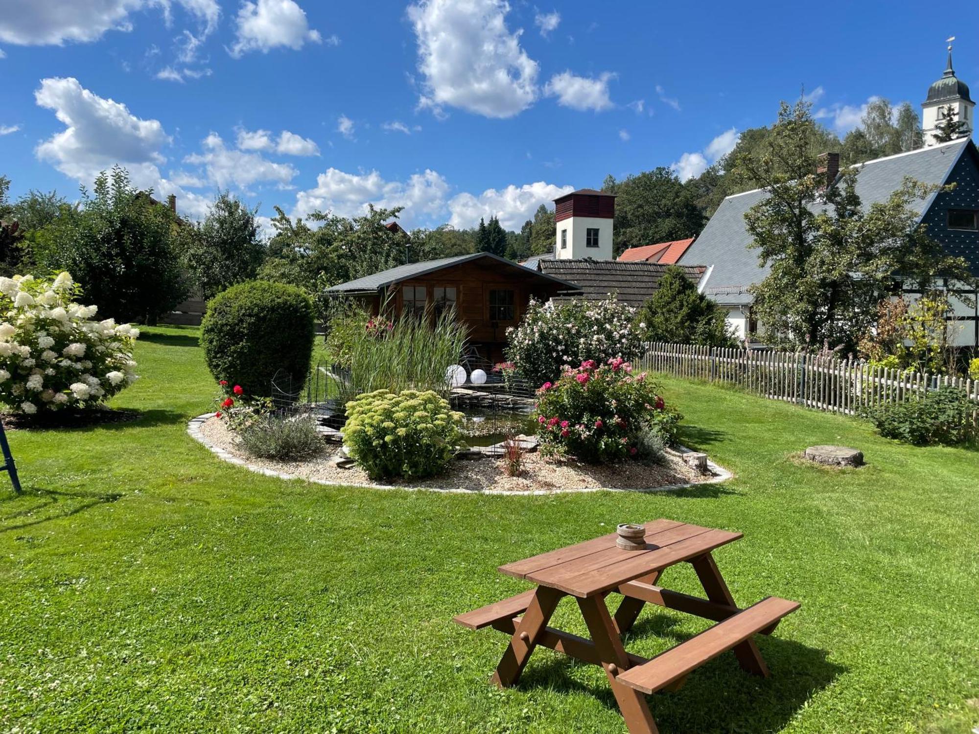 Ferienwohnung "Am Kirchsteig" Estância Termal de Gohrisch Exterior foto